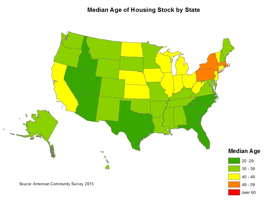 2015 American Community Survey data as published on NAHB Eye on Housing